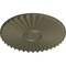 Ekena Millwork Shakuras Ceiling Medallion (For Canopies up to 5"), Hand-Painted Spartan Stone, 19 3/4"OD x 1 3/8"P CM20SHSSF - alternate 4